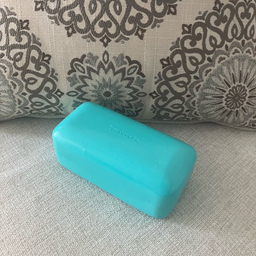 Tiffany & Co. turquoise eyeglass case